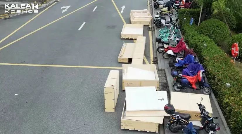 卡尼亚电梯安装过程